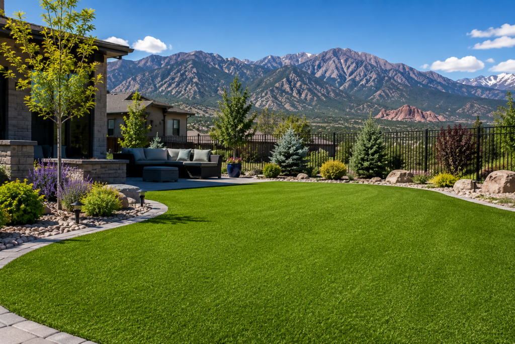 does artificial turf get hot in Colorado