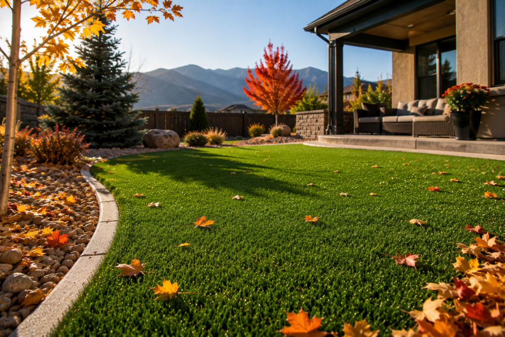 fall artificial turf installation Colorado Springs